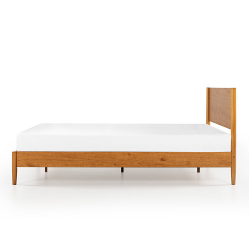 George Oliver Davyan Low Profile Mid-Century Modern Platform Bed ...